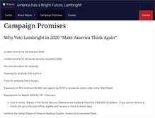 Tablet Screenshot of lambright.com